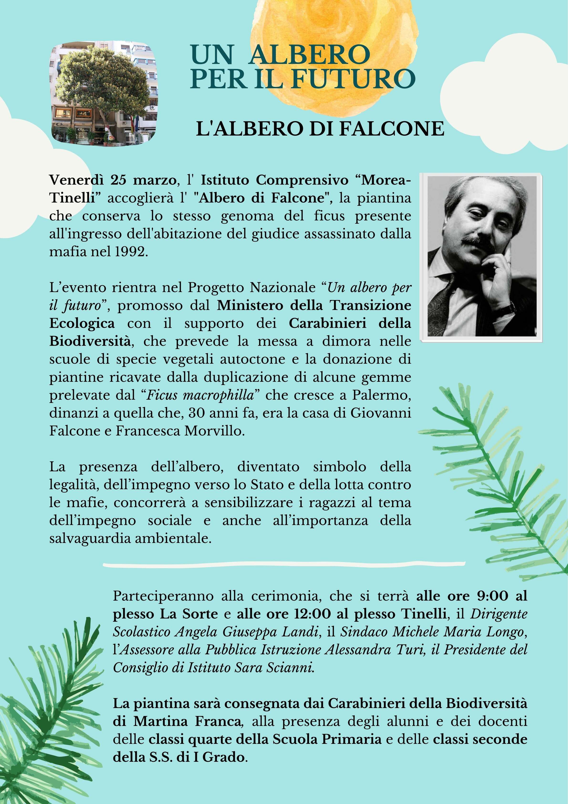 FALCONE ALBERO PER IL FUTURO 25 03 2022